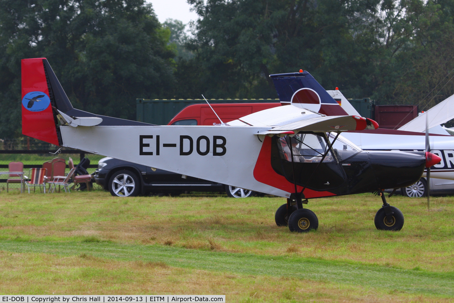 EI-DOB, Zenair STOL CH-701 C/N 7-9272, at the Trim airfield fly in, County Meath, Ireland