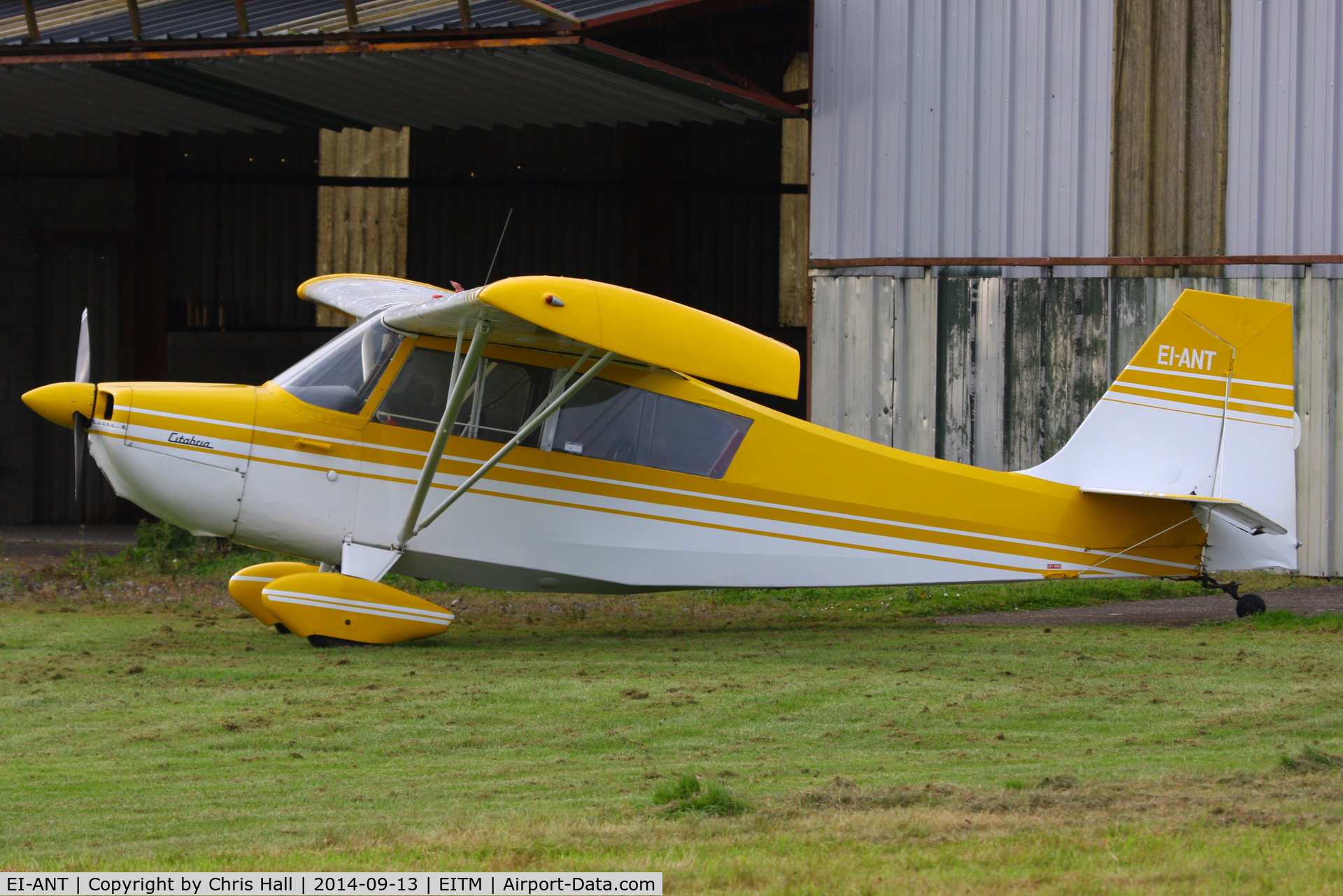 EI-ANT, Champion 7ECA Citabria C/N 38, at the Trim airfield fly in, County Meath, Ireland