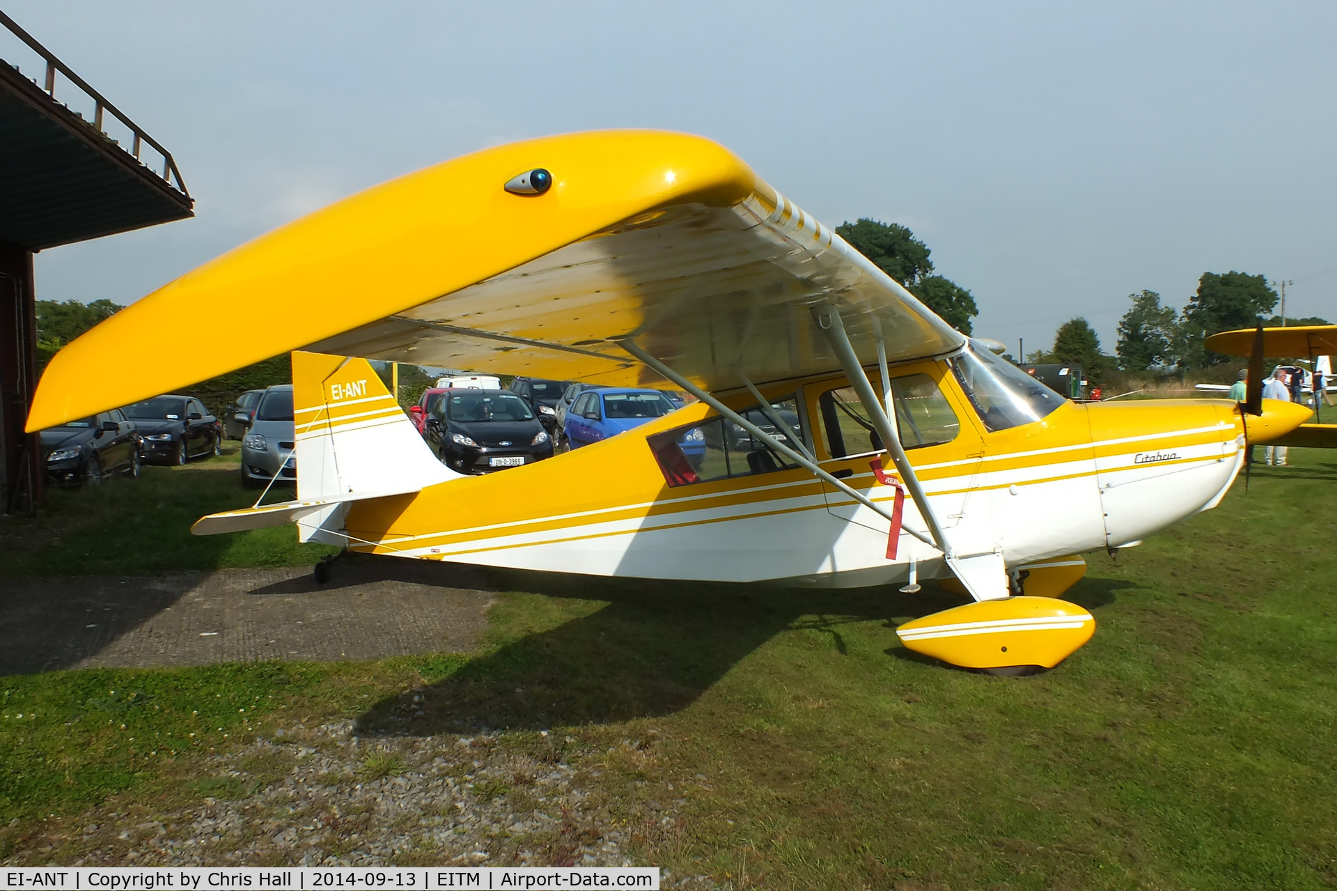 EI-ANT, Champion 7ECA Citabria C/N 38, at the Trim airfield fly in, County Meath, Ireland