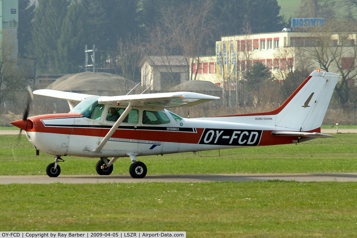 OY-FCD, 1981 Reims F172P C/N 2074, R/Cessna F.172P Skyhawk [2074] Altenrhein~HB 05/04/2009