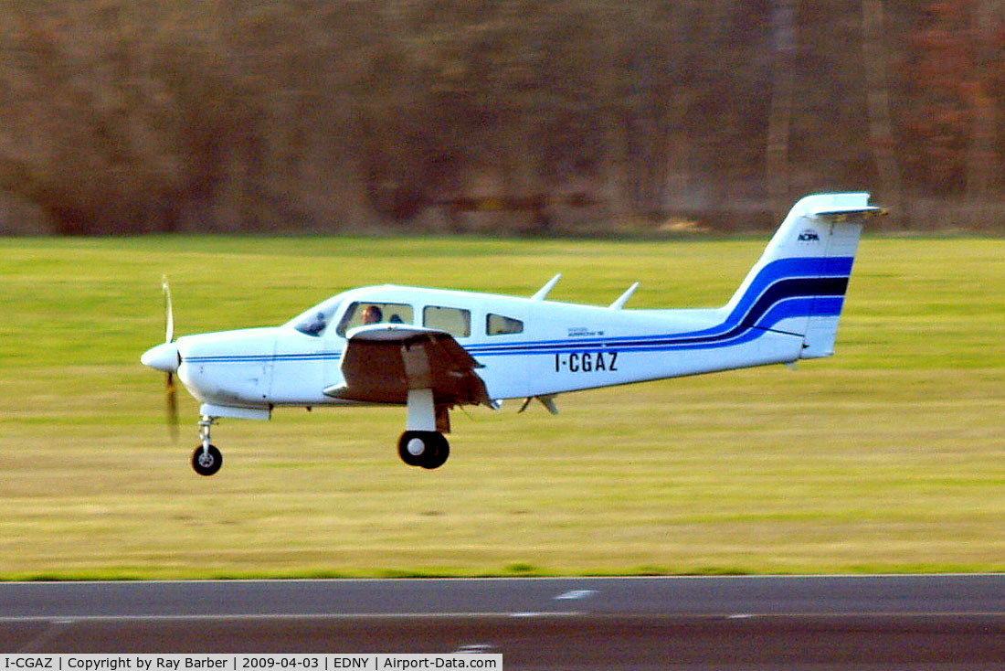 I-CGAZ, Piper PA-28RT-201 Arrow IV C/N 28R7918247, Piper PA-28RT-201 Arrow IV [28R-7918273] Friedrichshafen~D 03/04/2009