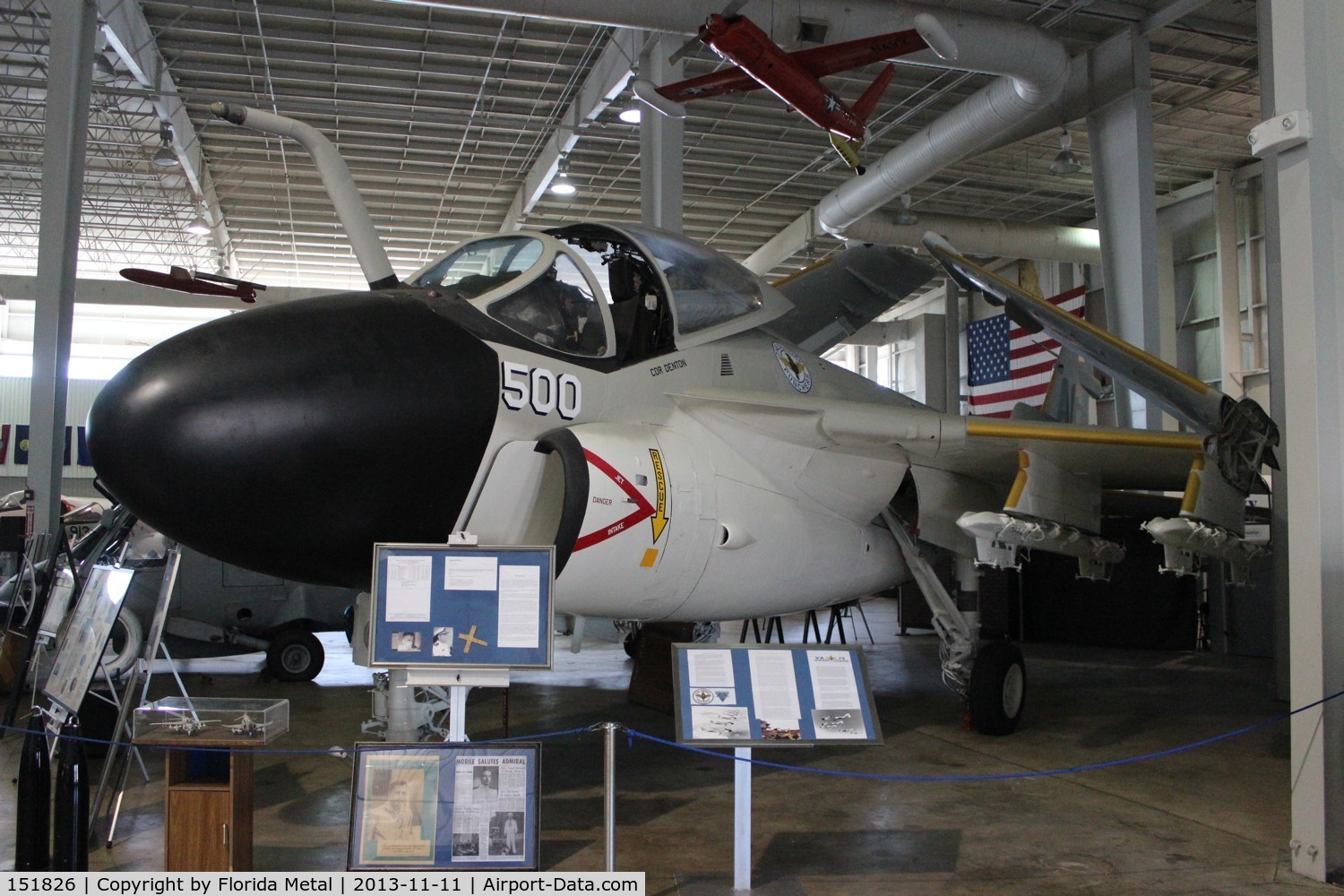 151826, Grumman KA-6D Intruder C/N I-129, KA-6D Intruder at Battleship Alabama