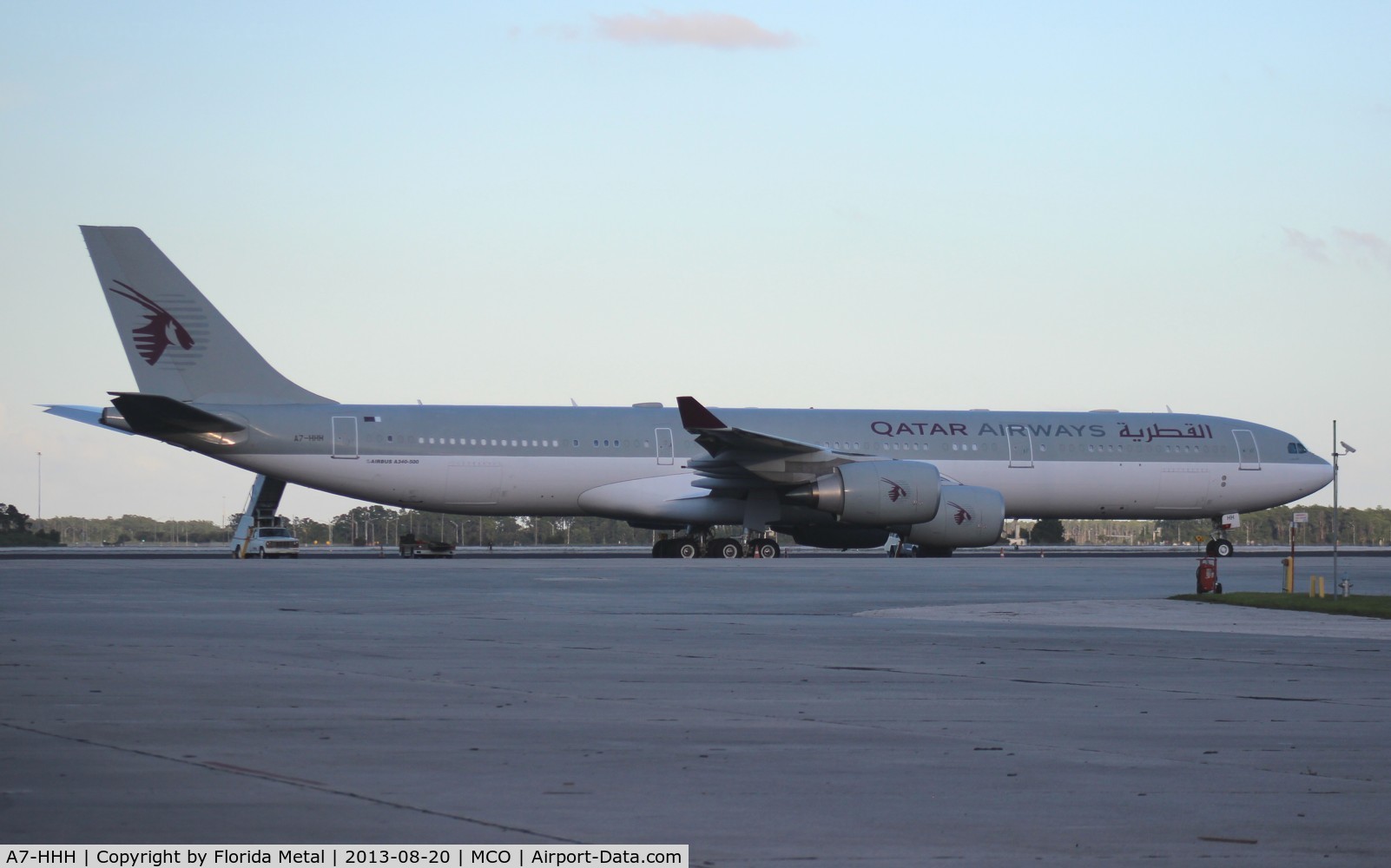 A7-HHH, 2003 Airbus A340-541 C/N 495, Qatar A340-500