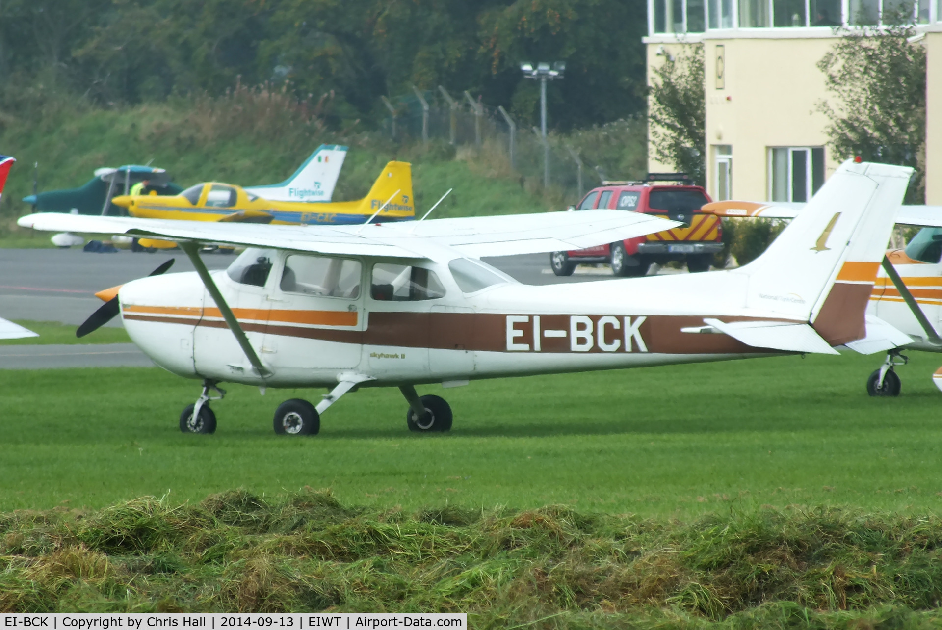 EI-BCK, 1977 Reims F172N Skyhawk C/N 1543, at Weston Airport, Ireland