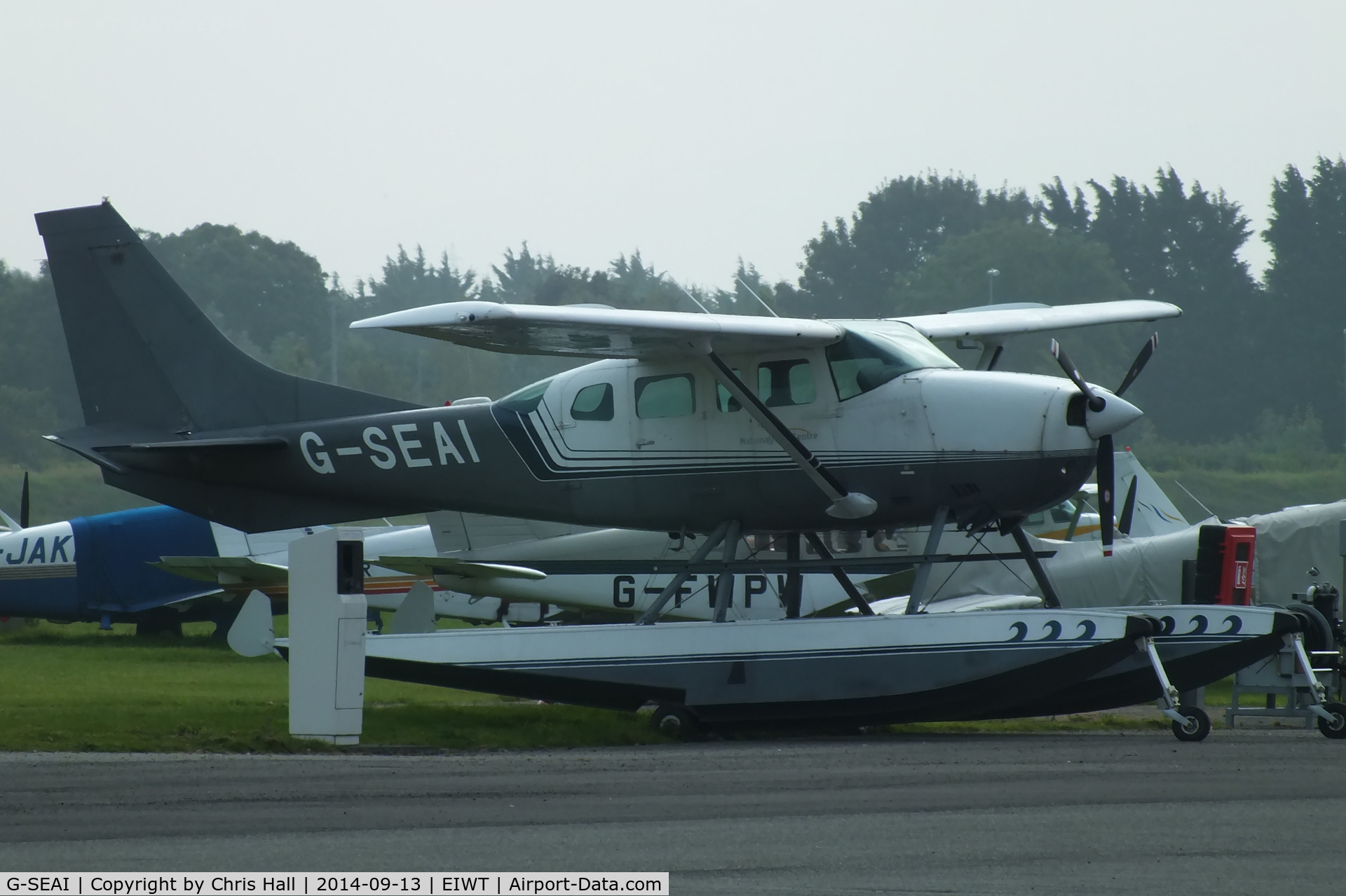 G-SEAI, 1977 Cessna U206G Stationair C/N U20604059, at Weston Airport, Ireland