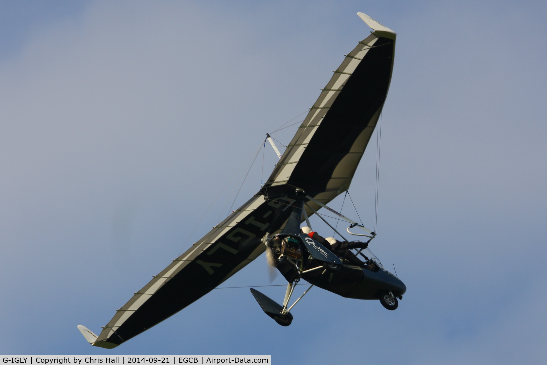 G-IGLY, 2008 P&M Aviation Quik GT450 C/N 8372, visitor at Barton