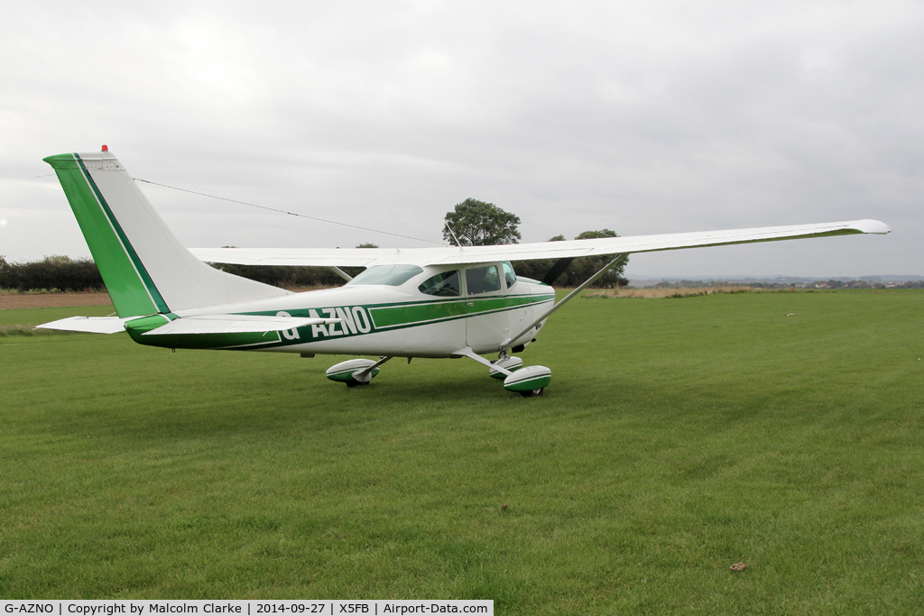 G-AZNO, 1972 Cessna 182P Skylane C/N 182-61005, Cessna 182P Skylane, Fishburn Airfield UK, September 27th 2014.