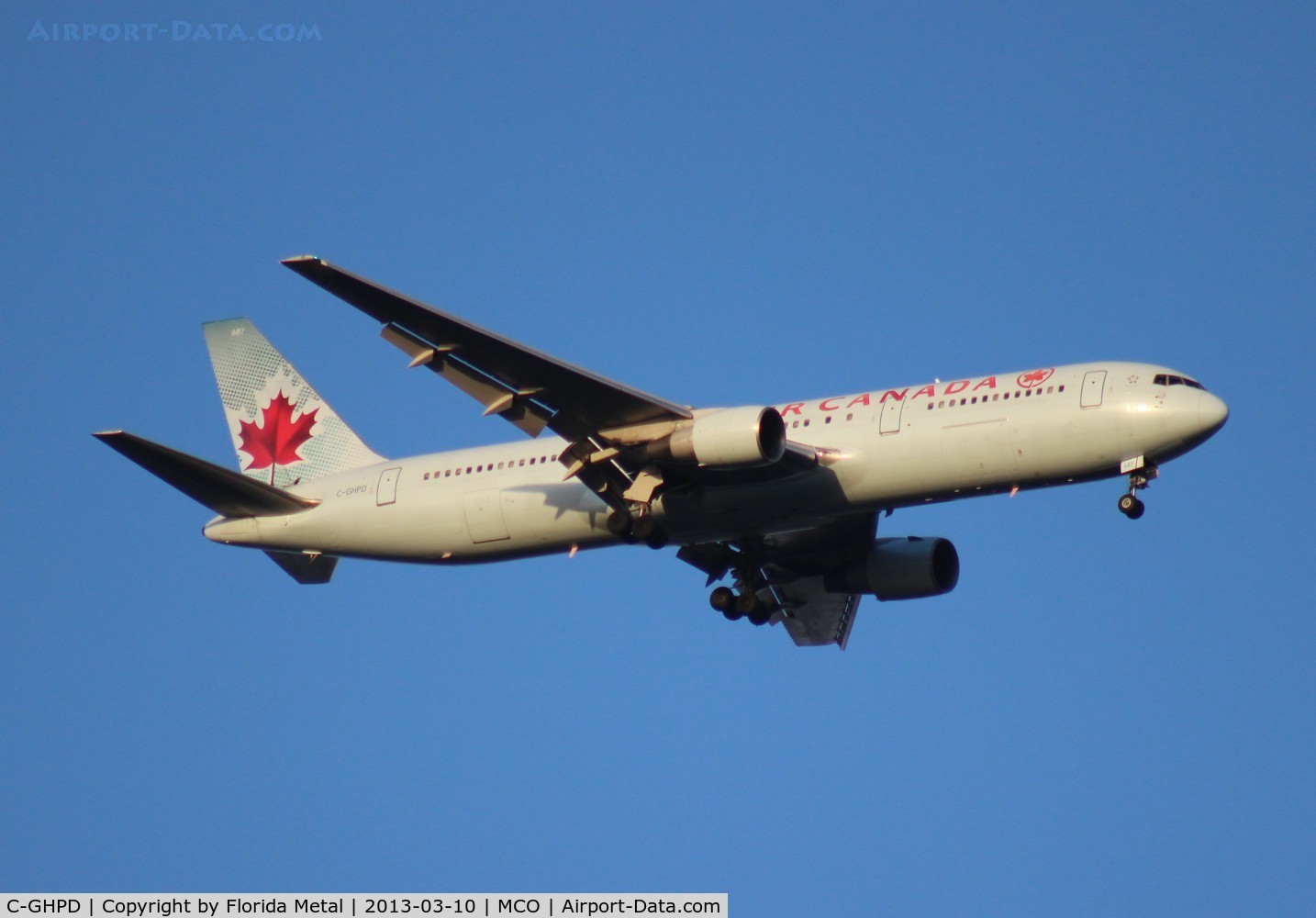C-GHPD, 1991 Boeing 767-3Y0 C/N 24999, Air Canada 767-300