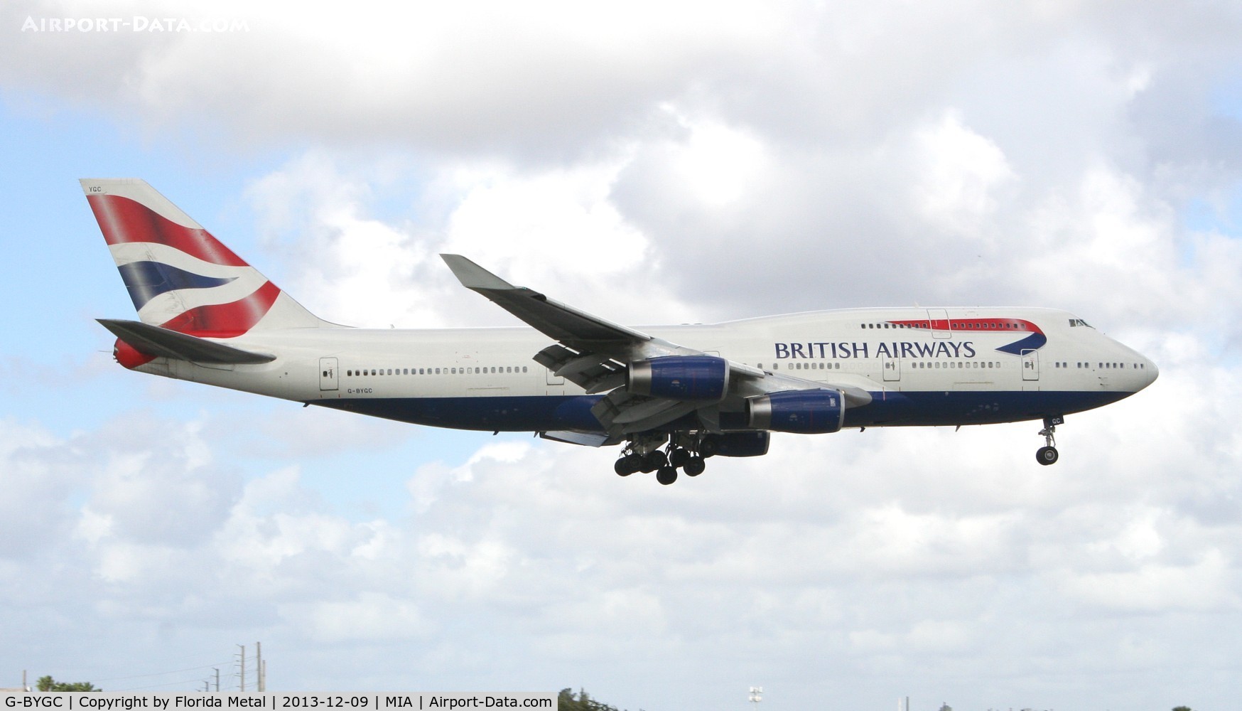 G-BYGC, 1999 Boeing 747-436 C/N 25823, British 747-400