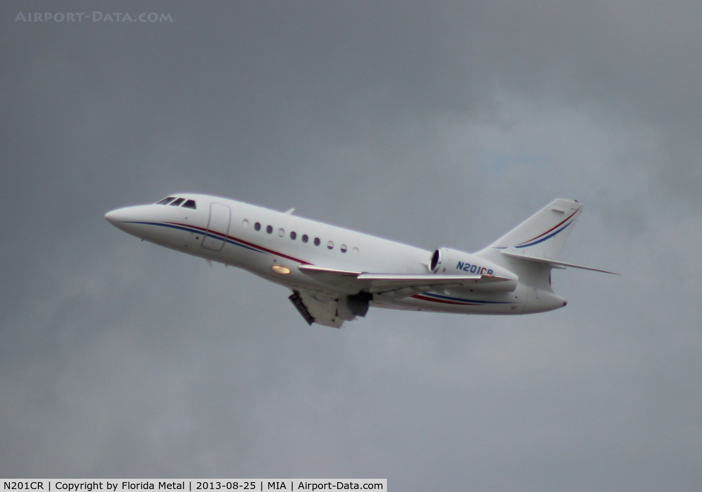 N201CR, 1995 Dassault Falcon 2000 C/N 002, Falcon 2000
