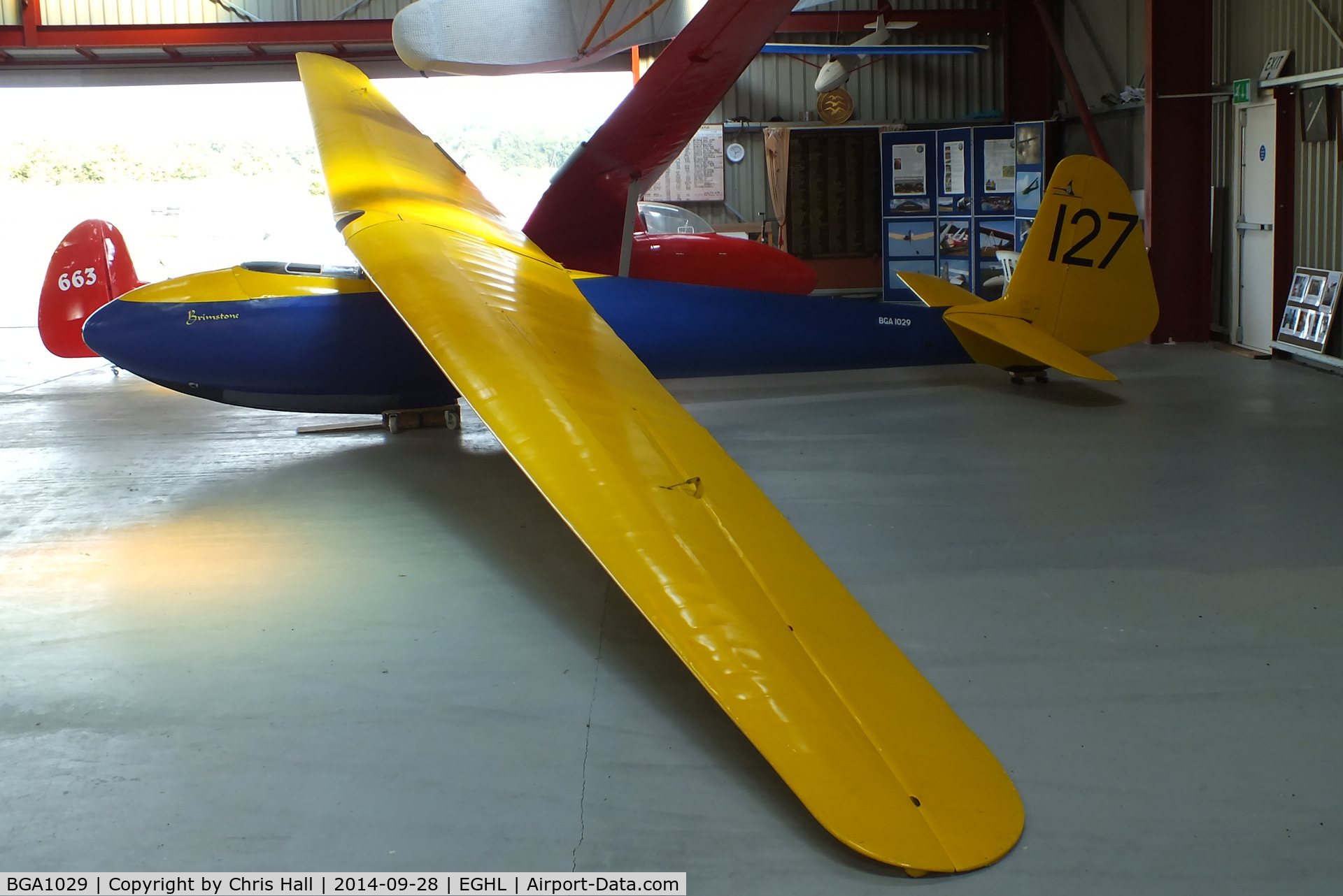 BGA1029, Elliots Of Newbury AP-5 Olympia 2B C/N EON/0/134, Gliding Heritage Centre, Lasham