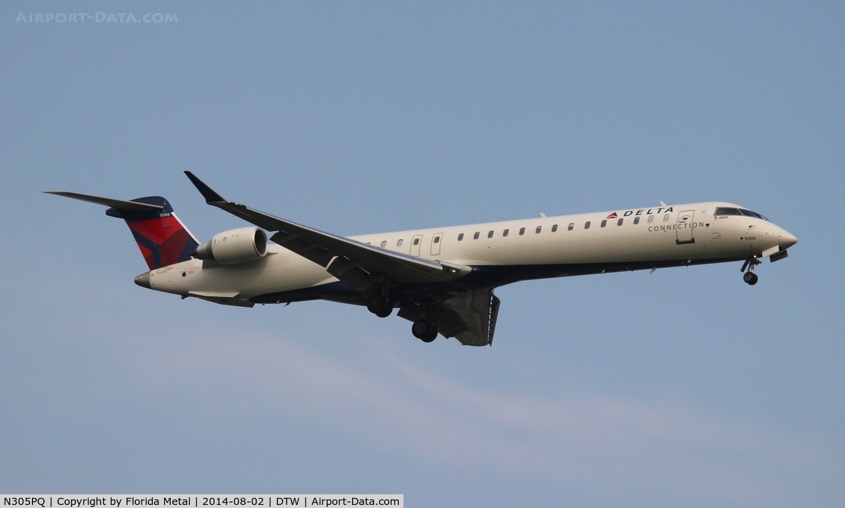 N305PQ, 2014 Bombardier CRJ-900LR (CL-600-2D24) C/N 15305, Delta Connection CRJ-900LR