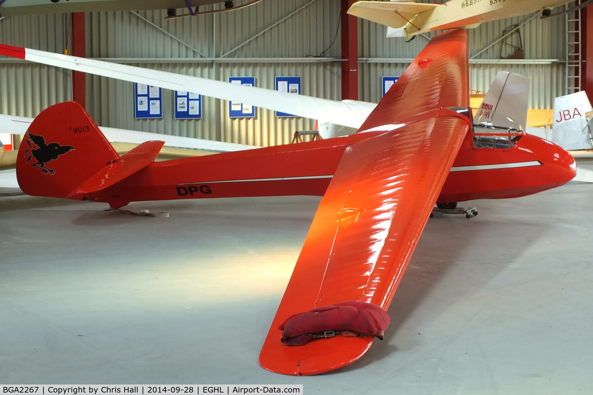 BGA2267, 1956 Scheibe MU13-D3 C/N 5, Gliding Heritage Centre, Lasham