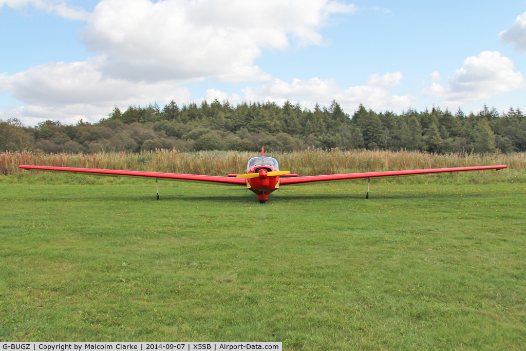 G-BUGZ, 1981 Slingsby T-61F Venture T2 C/N 1981, Showing its 50 ft 4 in (15.33 m) wingspan! Slingsby T-61F Venture T2, Sutton Bank North Yorkshire, September 7th 2014.