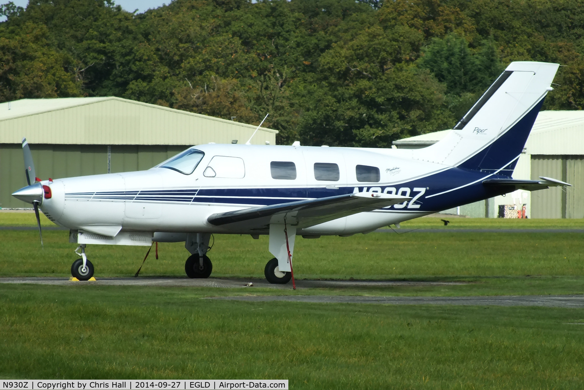 N930Z, 1995 Piper PA-46-350P Malibu Mirage C/N 4622188, Go Aviation UK