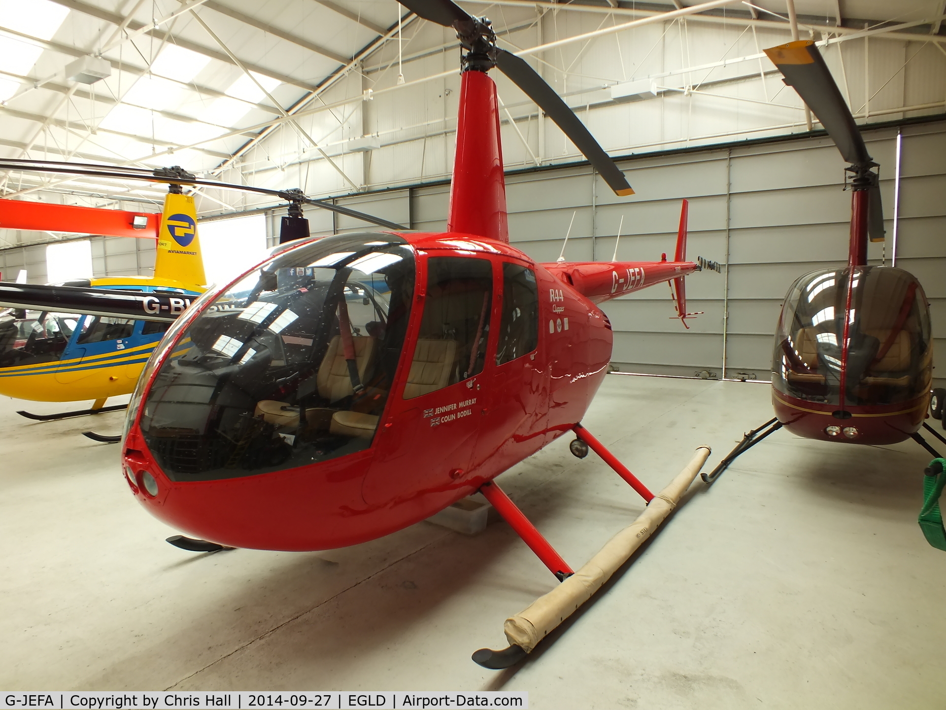 G-JEFA, 2000 Robinson R44 Clipper C/N 0710, Simlot Ltd