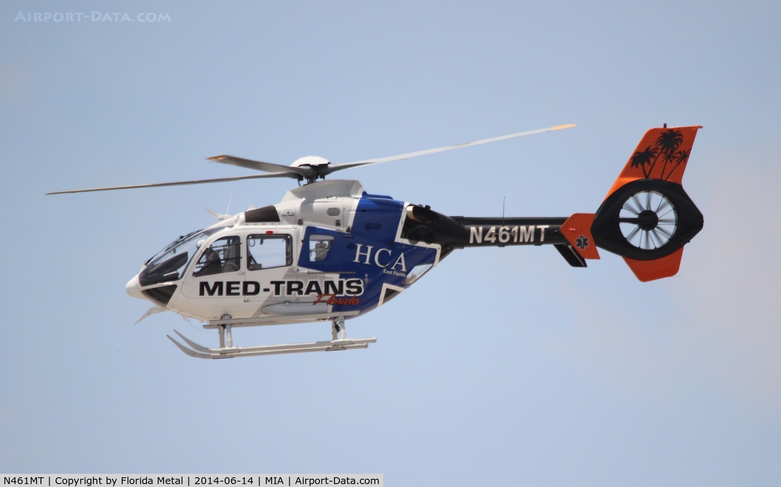 N461MT, Eurocopter EC-135P-2+ C/N 1008, Med Trans Florida