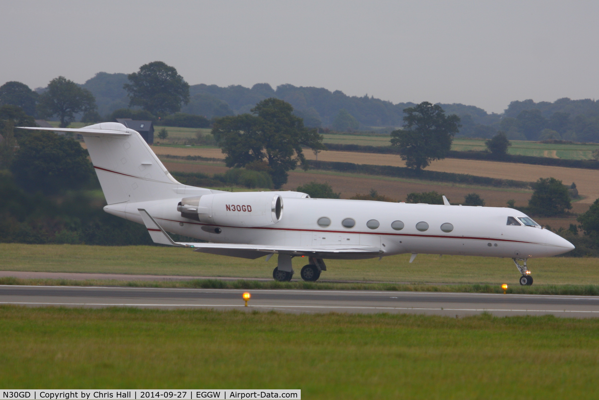 N30GD, Gulfstream Aerospace G-IV C/N 1228, Royal Air Freight