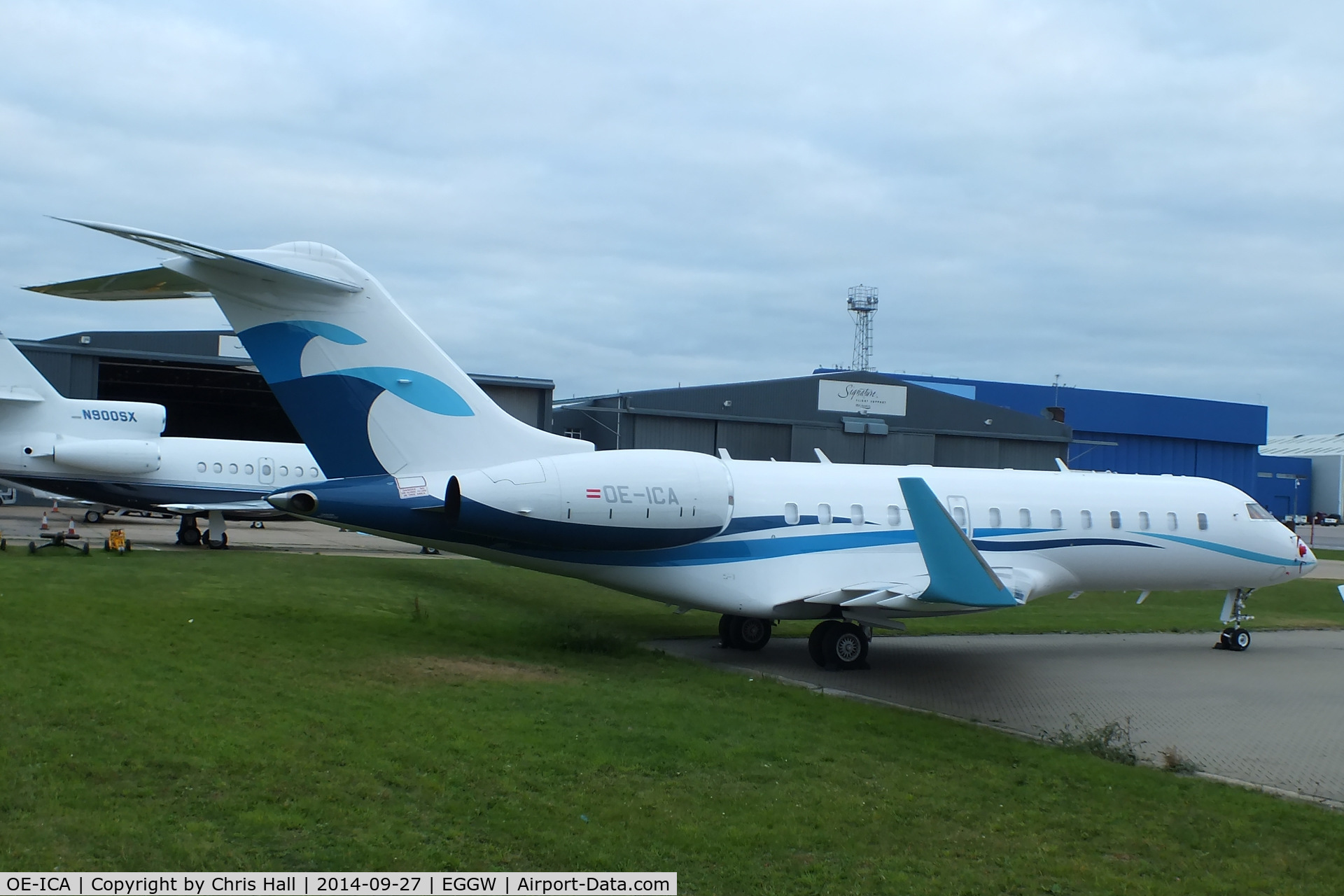 OE-ICA, 2013 Bombardier BD-700-1A10 Global 5000 C/N 9542, Avcon Jet