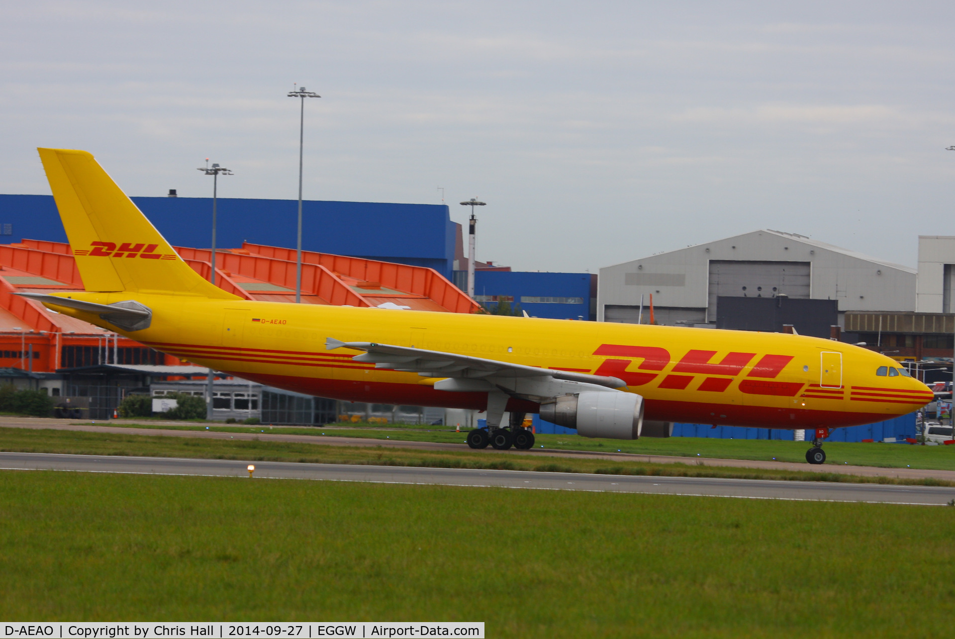 D-AEAO, 1993 Airbus A300B4-622R(F) C/N 711, DHL