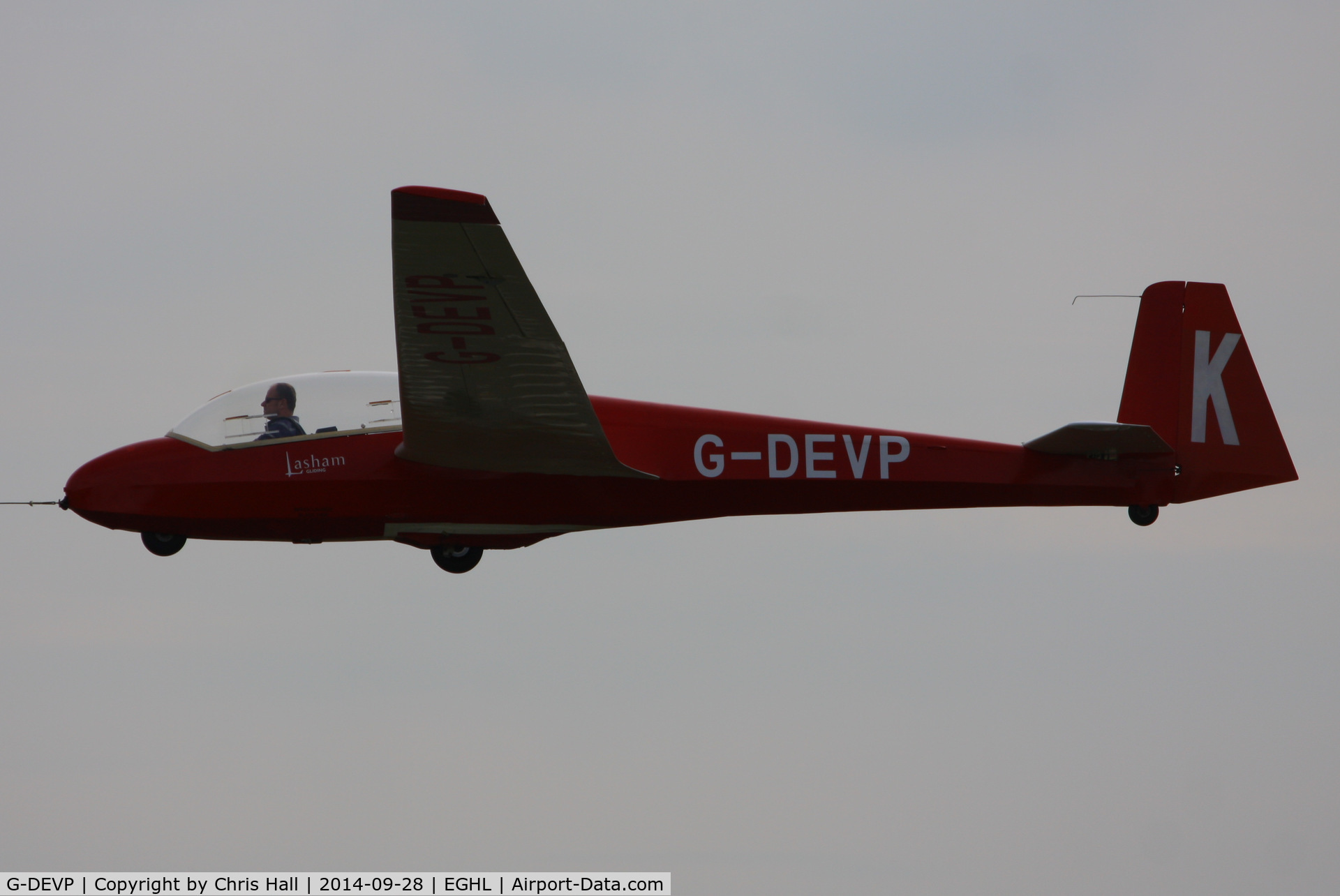 G-DEVP, 1984 Schleicher ASK-13 C/N 13638AB, Lasham Gliding Society