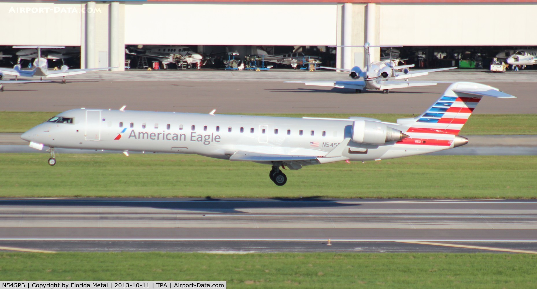 N545PB, Bombardier CRJ-702 (CL-600-2C10) Regional Jet C/N 10325, American Eagle
