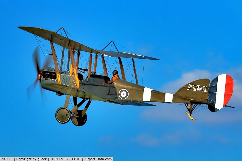 ZK-TFZ, Royal Aircraft Factory BE-2e Replica C/N 753, A real credit to the construction team