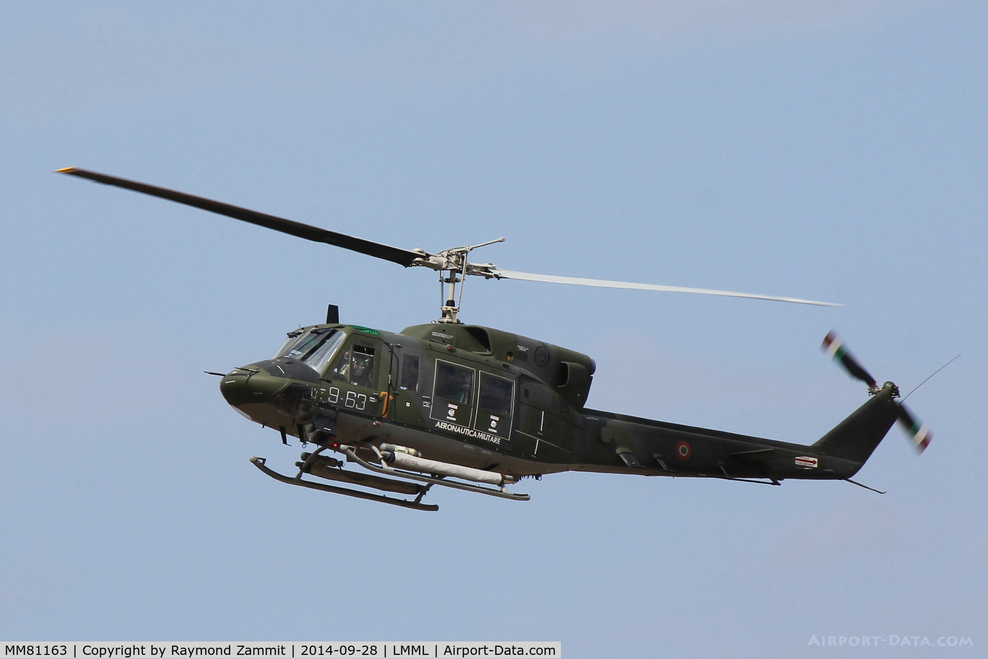 MM81163, Agusta AB-212 C/N 5820, AB212 MM81163/9-63 Italian Air Force