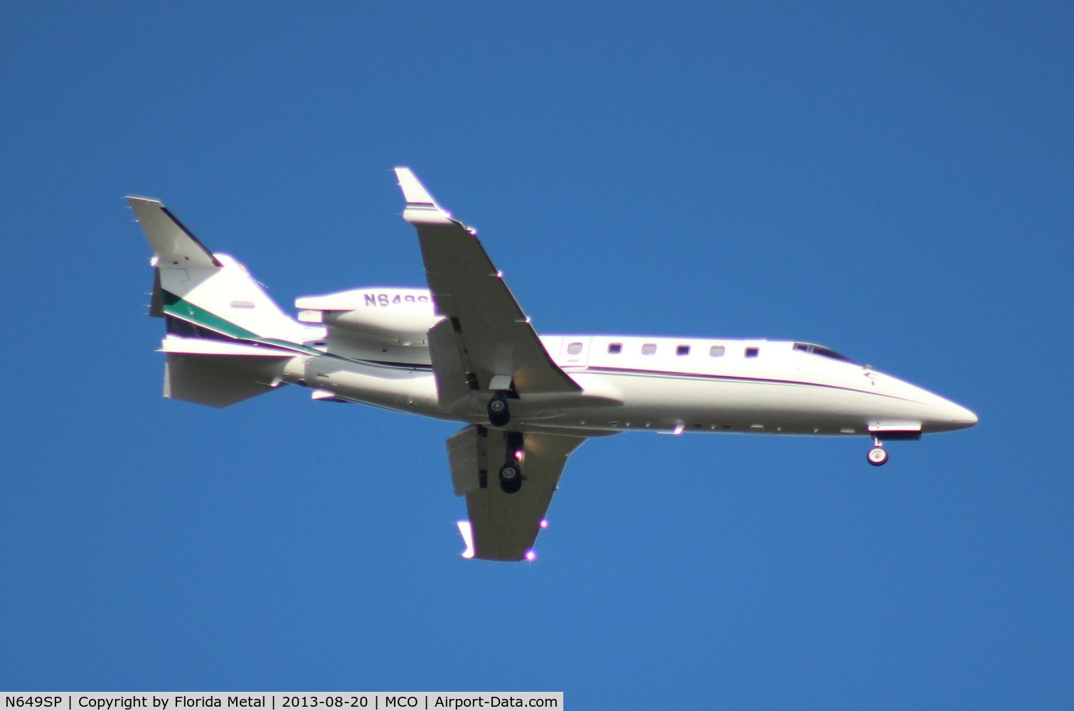 N649SP, Learjet Inc 60 C/N 390, Lear 60