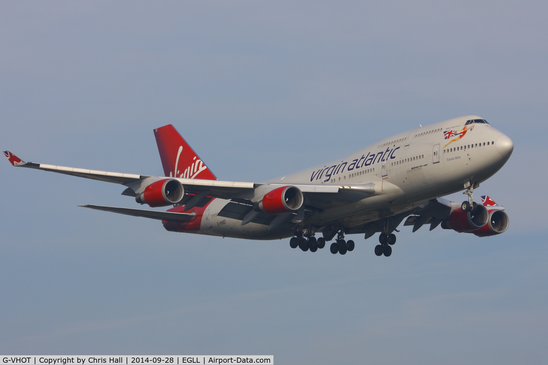 G-VHOT, 1994 Boeing 747-4Q8 C/N 26326, Virgin Atlantic Airways