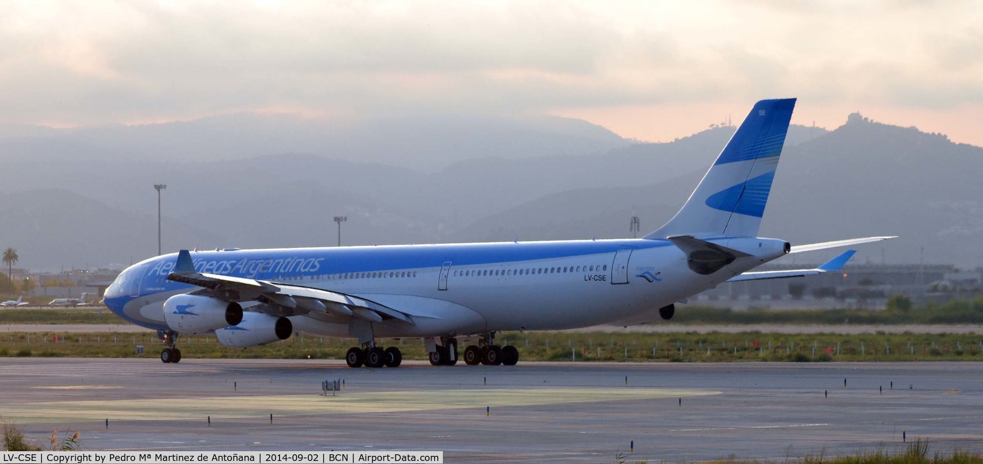LV-CSE, 1996 Airbus A340-313 C/N 126, El Prat - Barcelona