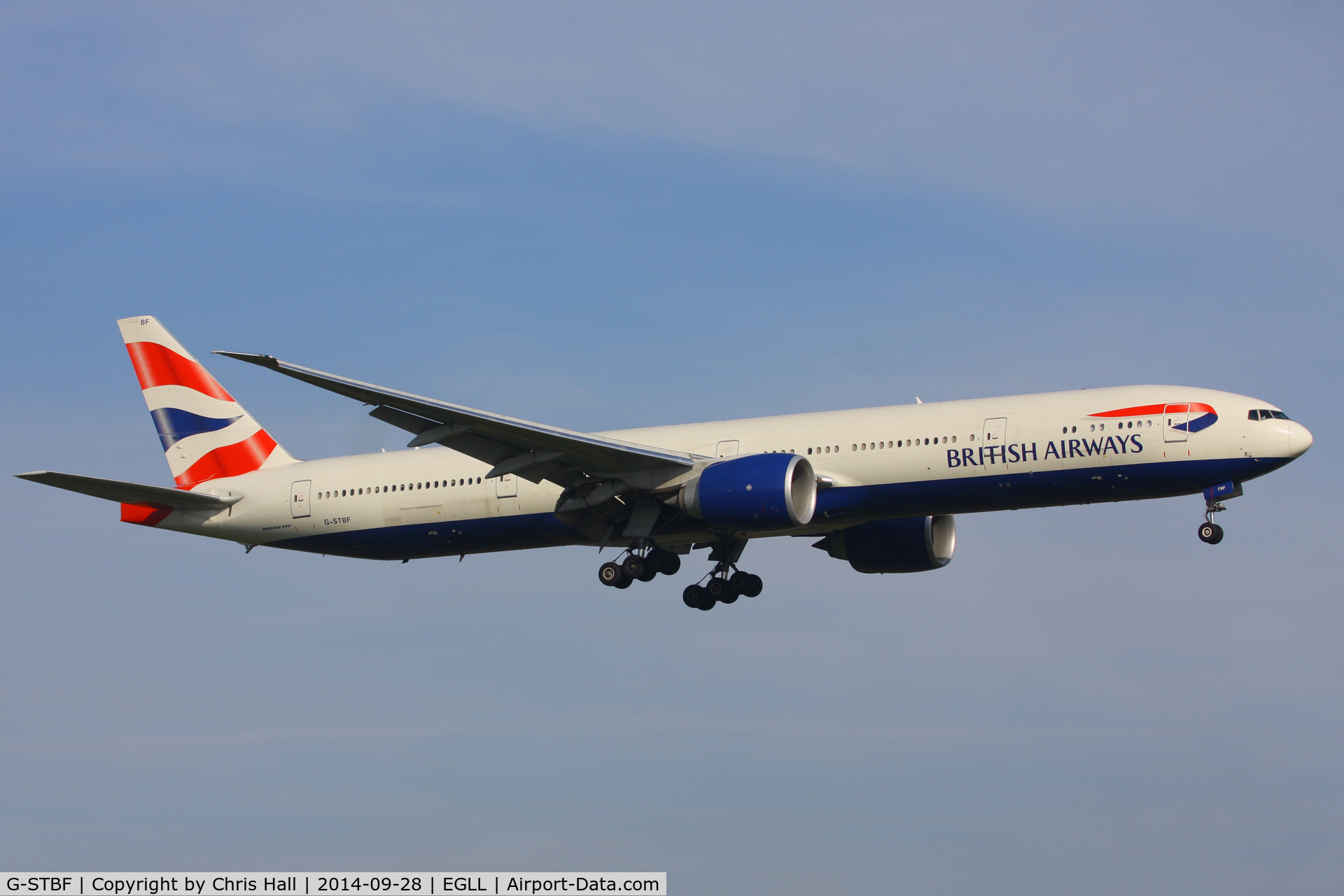 G-STBF, 2012 Boeing 777-336/ER C/N 40543, British Airways