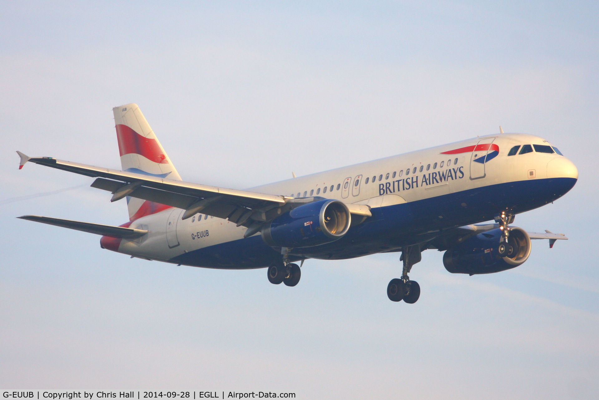 G-EUUB, 2002 Airbus A320-232 C/N 1689, British Airways