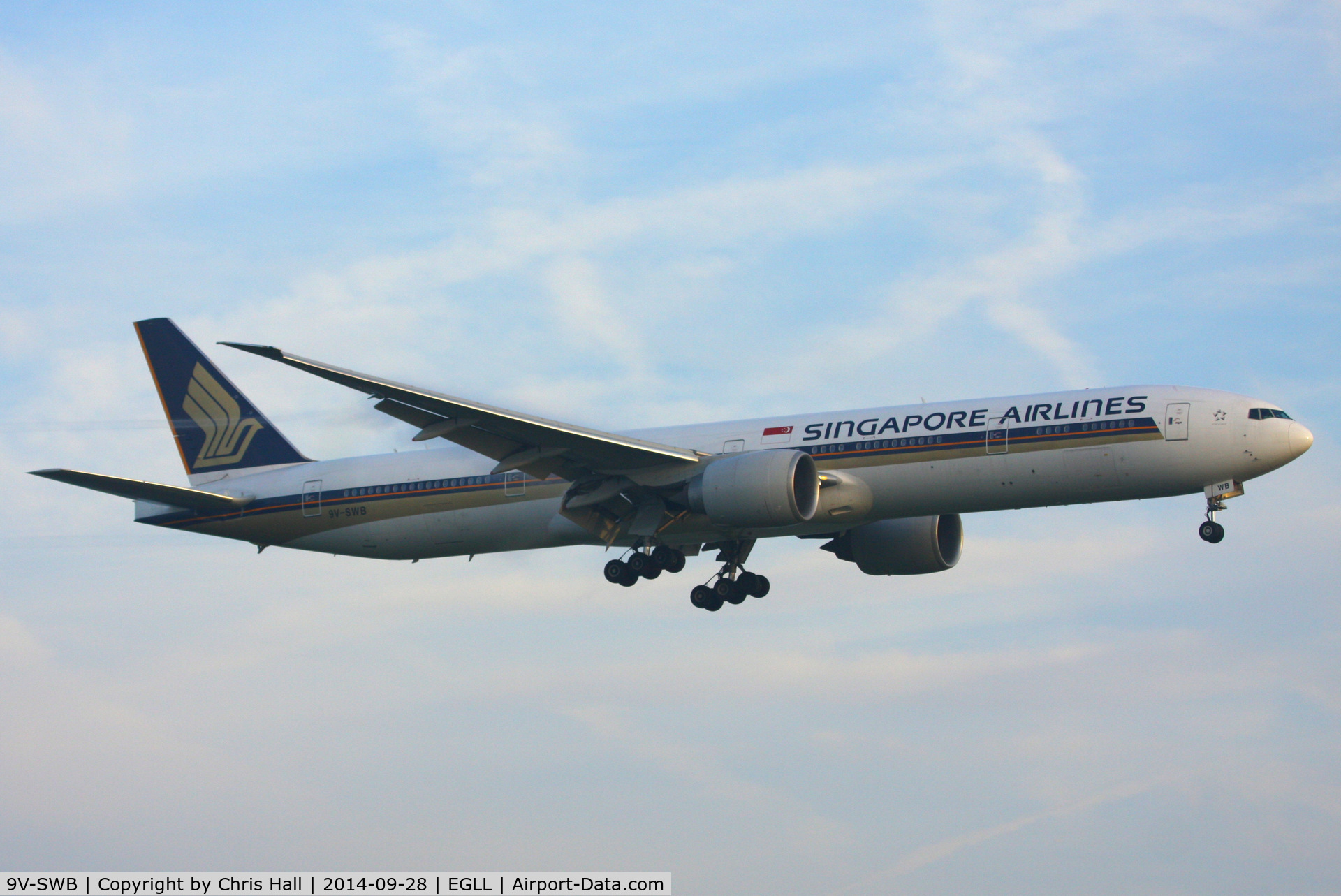 9V-SWB, 2006 Boeing 777-312/ER C/N 33377, Singapore Airlines