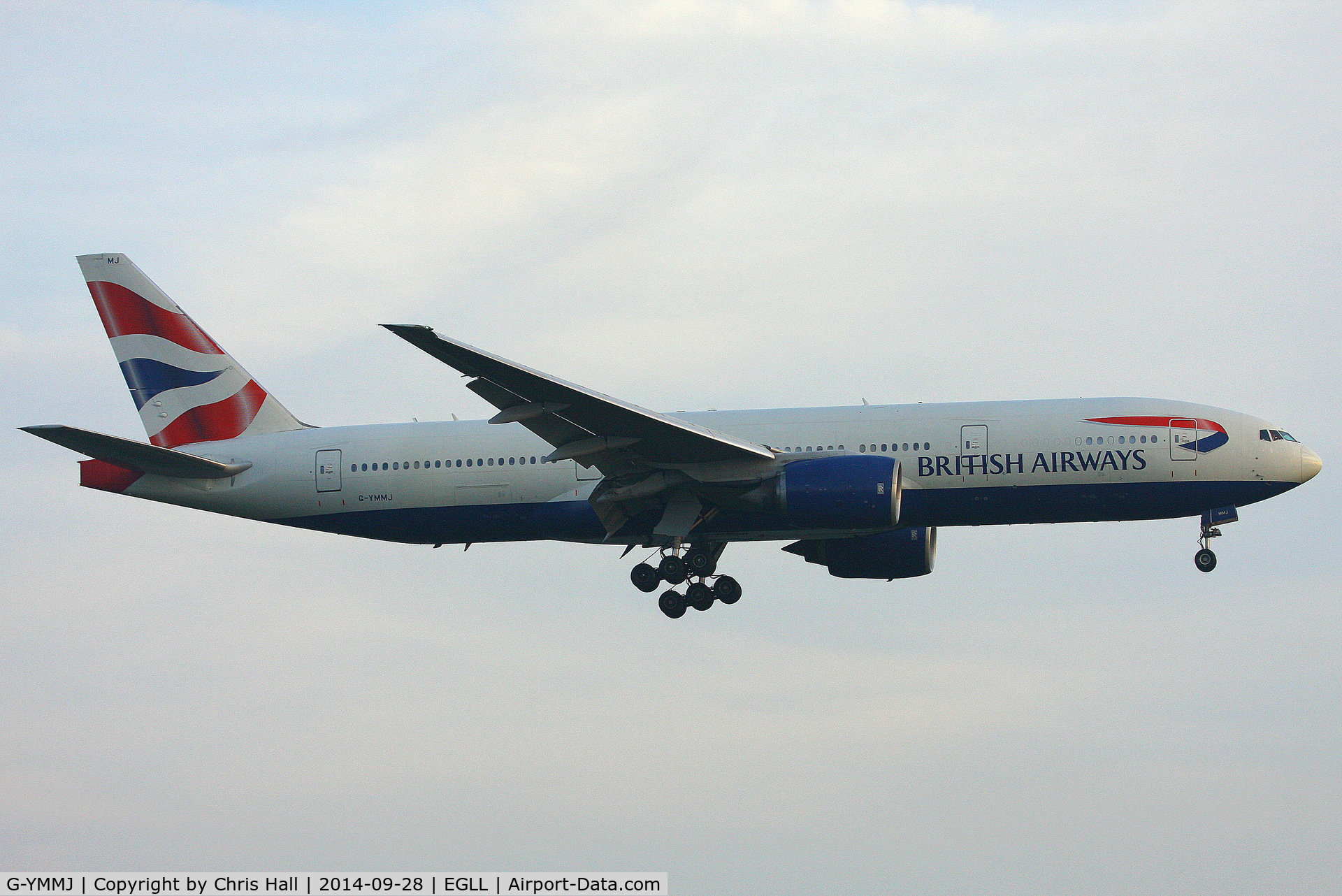 G-YMMJ, 2000 Boeing 777-236 C/N 30311, British Airways