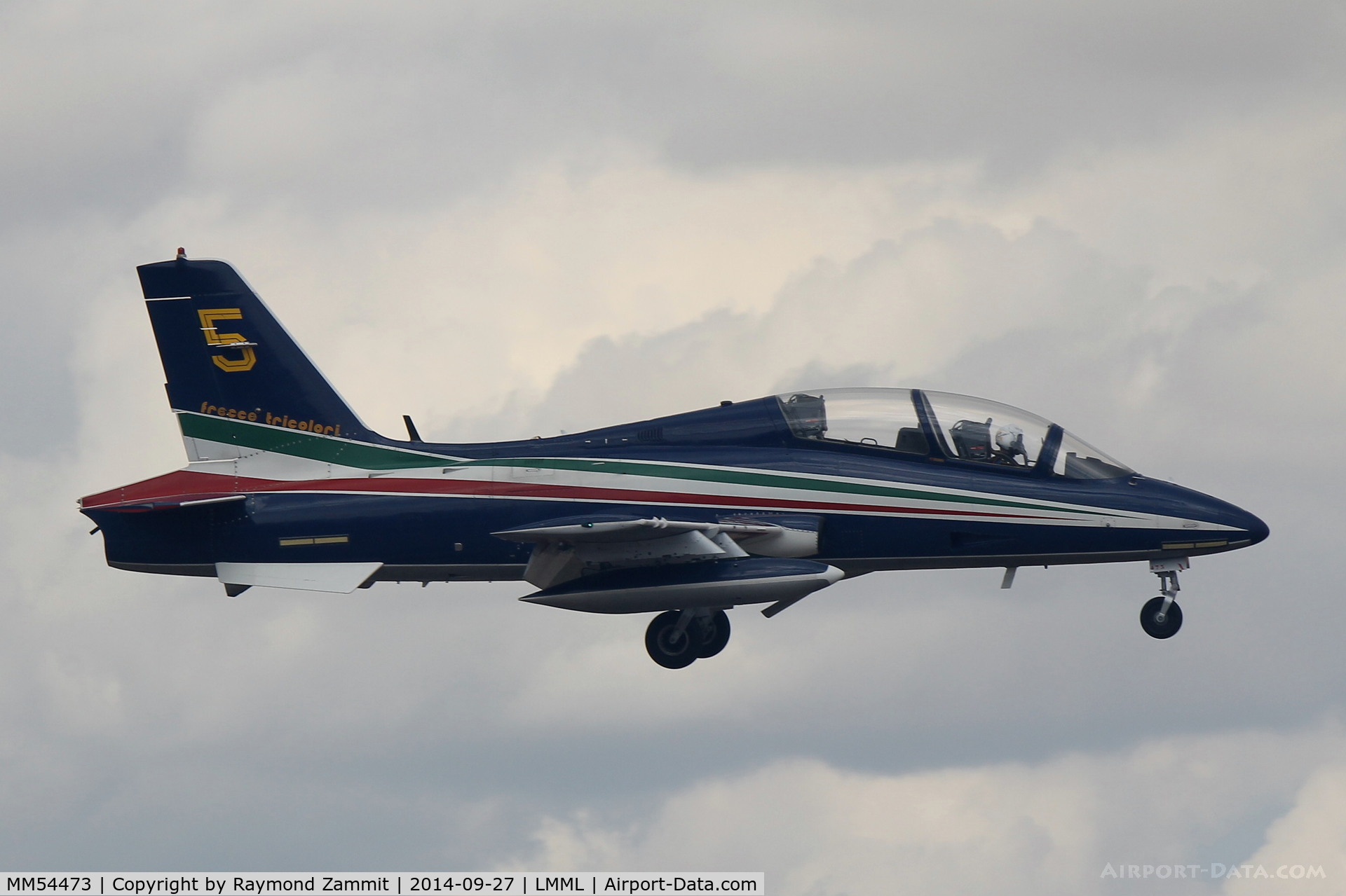 MM54473, Aermacchi MB-339PAN C/N 6668/058/AD002, MB339 MM54473/5 Frecce Tricolori Italian Air Force