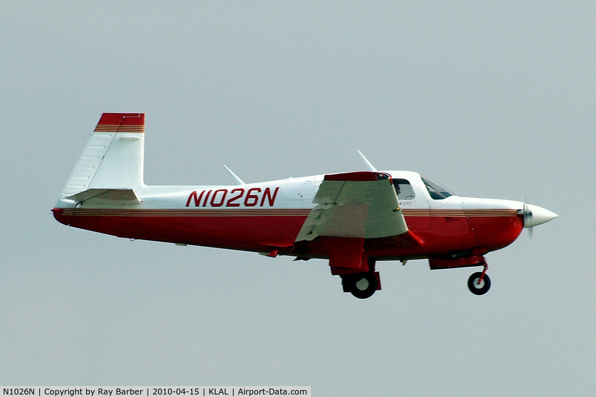 N1026N, 1994 Mooney M20J 201 C/N 24-3337, M.20J Model 205 [24-3337] Lakeland-Linder~N 15/04/2010