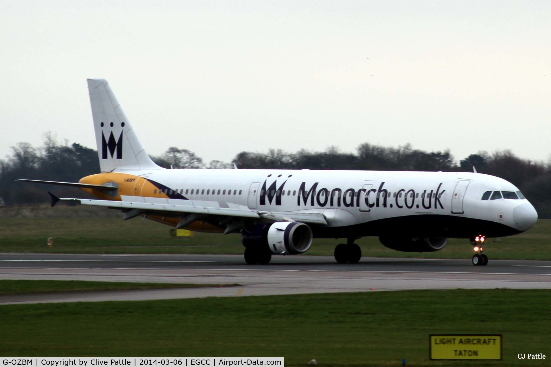 G-OZBM, 1999 Airbus A321-231 C/N 1045, In action at Manchester