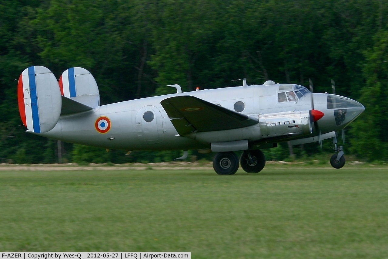 F-AZER, Dassault MD-311 Flamant C/N 276, Dassault MD-311 Flamant F-AZER (cn 276 ), La Ferté Alais Airfield (LFFQ) Air Show 2012