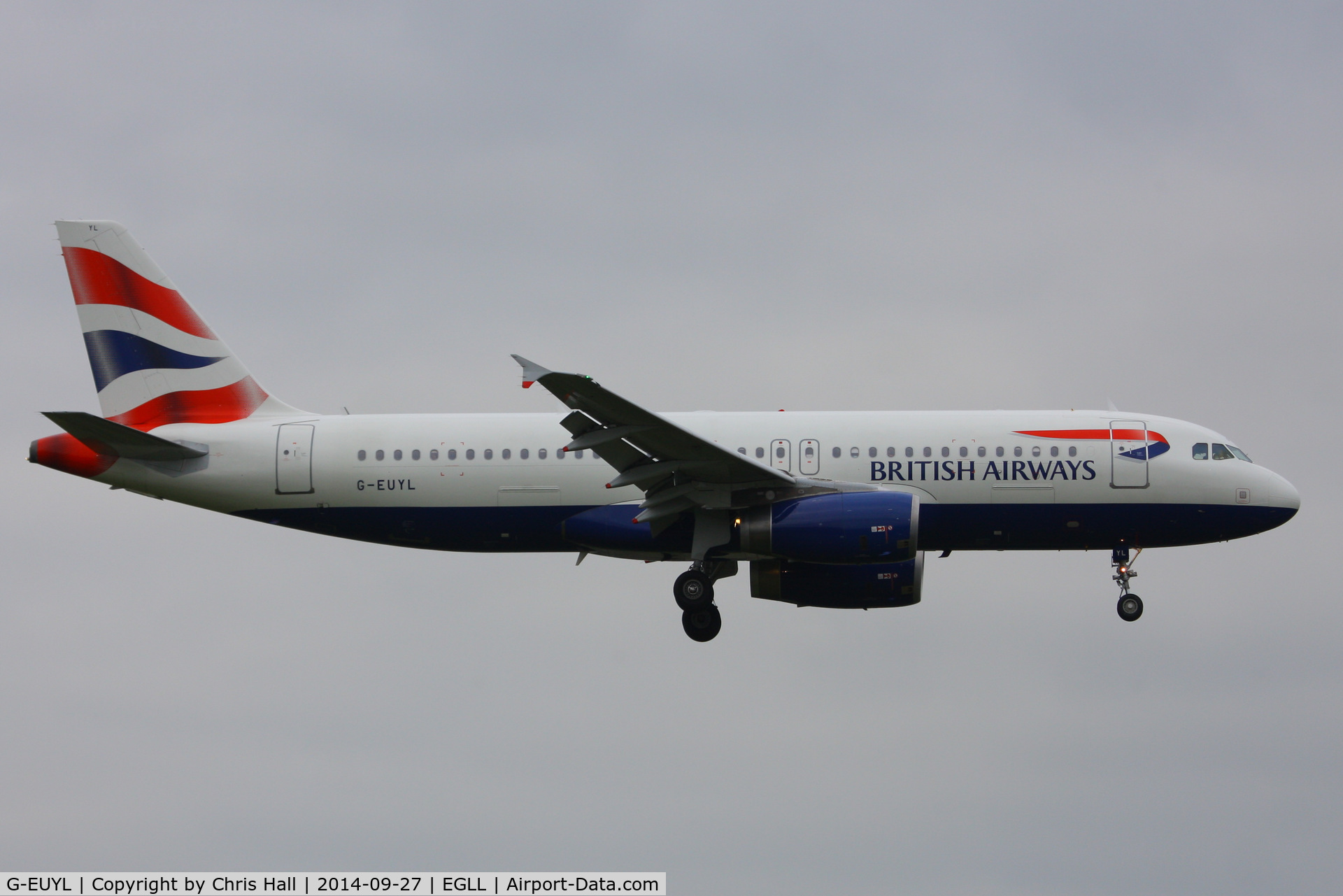 G-EUYL, 2011 Airbus A320-232 C/N 4725, British Airways