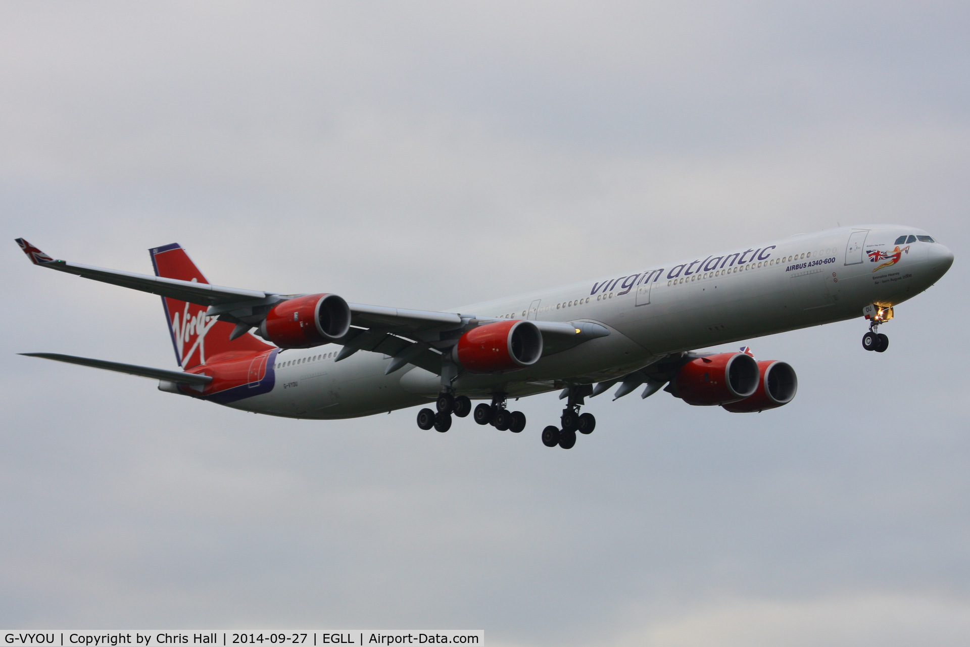 G-VYOU, 2006 Airbus A340-642 C/N 765, Virgin Atlantic