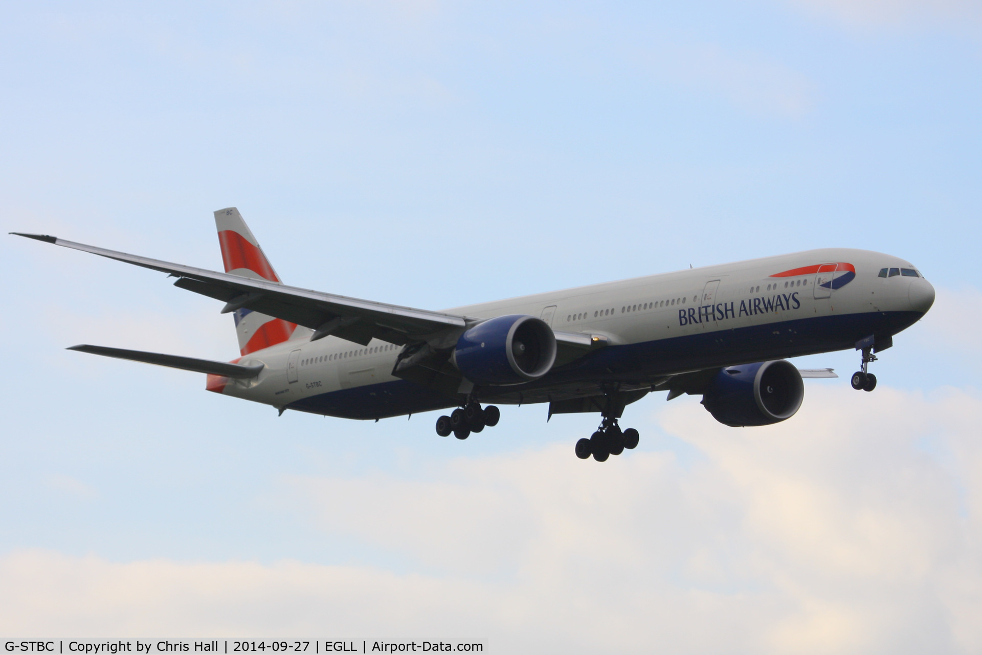 G-STBC, 2010 Boeing 777-36N/ER C/N 38287, British Airways
