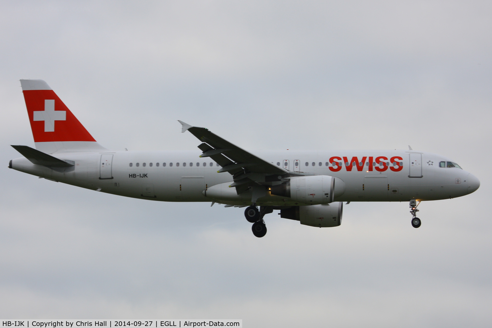 HB-IJK, 1996 Airbus A320-214 C/N 596, Swiss