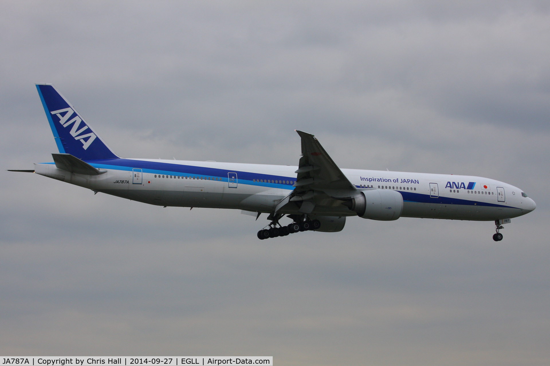 JA787A, 2010 Boeing 777-381/ER C/N 37949, All Nippon Airways