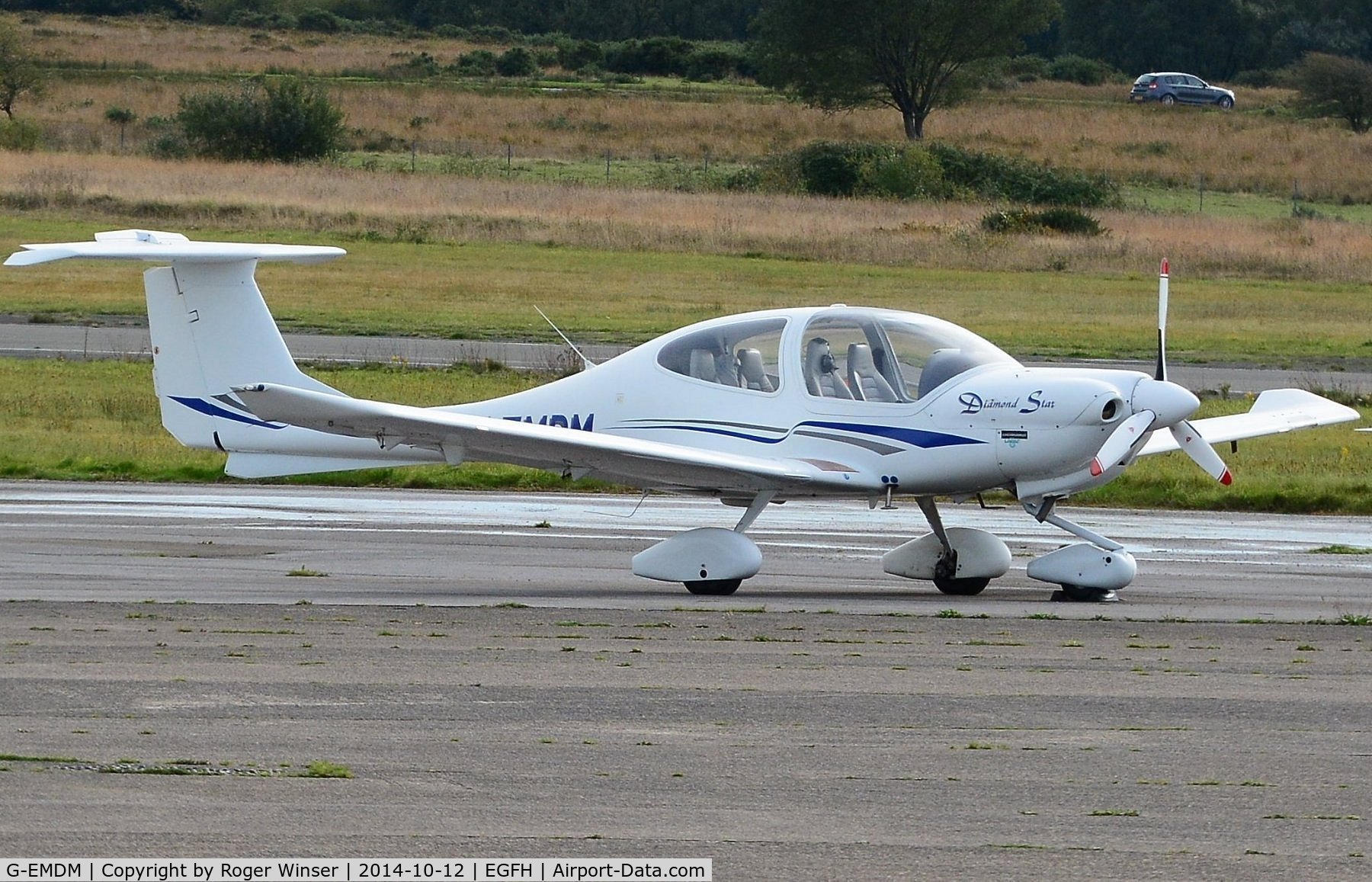 G-EMDM, 2000 Diamond DA-40 Diamond Star C/N 40.009, Visiting Diamond Star.