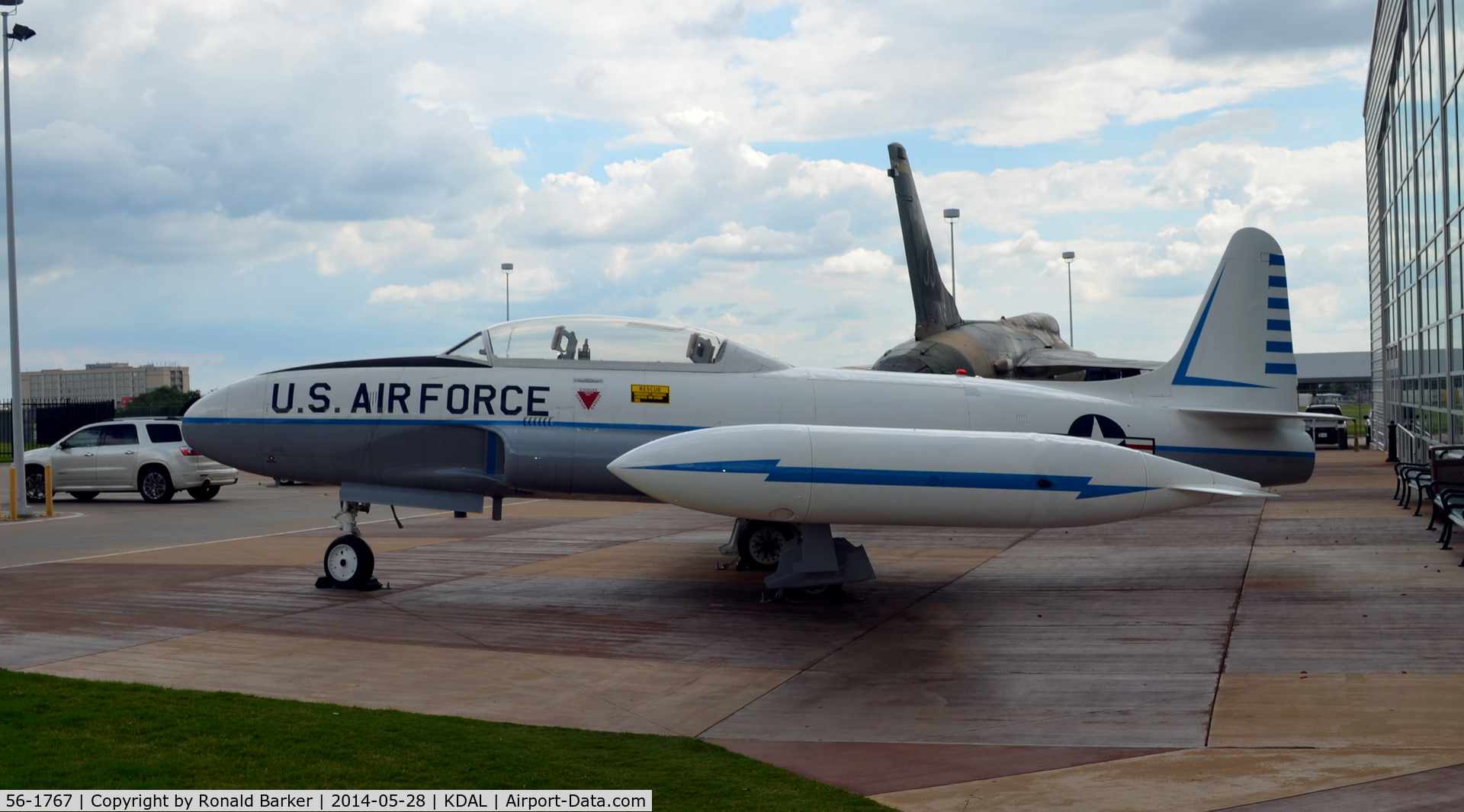 56-1767, 1956 Lockheed T-33A Shooting Star C/N 580-1117, Frontiers of Flight Museum DAL