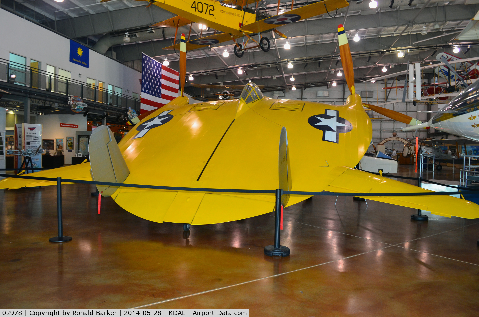 02978, 1942 Vought V-173 C/N 1, Frontiers of Flight Museum DAL