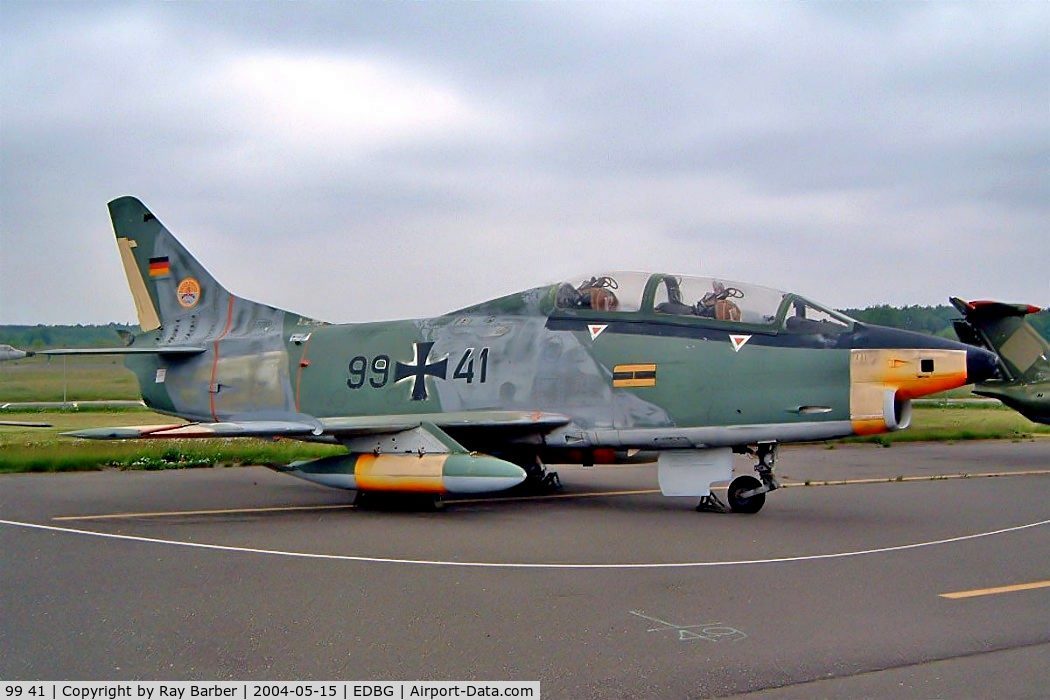 99 41, Fiat G-91T/3 C/N 27, Fiat G-91T/3 [0027] (German Air Force) Berlin-Gatow~D 15/05/2004