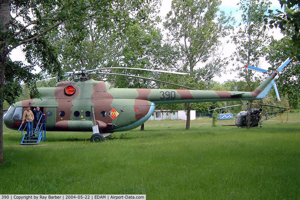 390, 1968 Mil Mi-8T Hip C/N 0223, Mil Mi-8T Hip [0223] (German Air Force) Merseburg~D 22/05/2004