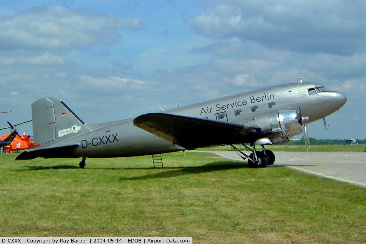 D-CXXX, 1944 Douglas C-47B Dakota 4 (DC-3) C/N 16124/32872, Douglas DC-3C-47B-30-DK [16124/32872] (Air Service Berlin) Berlin-Schonefeld~D 14/05/2004